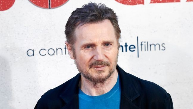 MADRID, SPAIN - JULY 16: Actor Liam Neeson attends 'Venganza Bajo Cero' photocall at the Villamagna Hotel on July 16, 2019 in Madrid, Spain. (Photo by Carlos Alvarez/Getty Images)