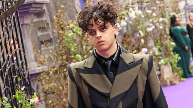 LONDON, ENGLAND - JULY 30: Isaac Ordonez attends the Global Premiere of "Wednesday" Season 2, Part 1 at Central Hall Westminster on July 30, 2025 in London, England. (Photo by Aimee Rose McGhee/Dave Benett/WireImage)
