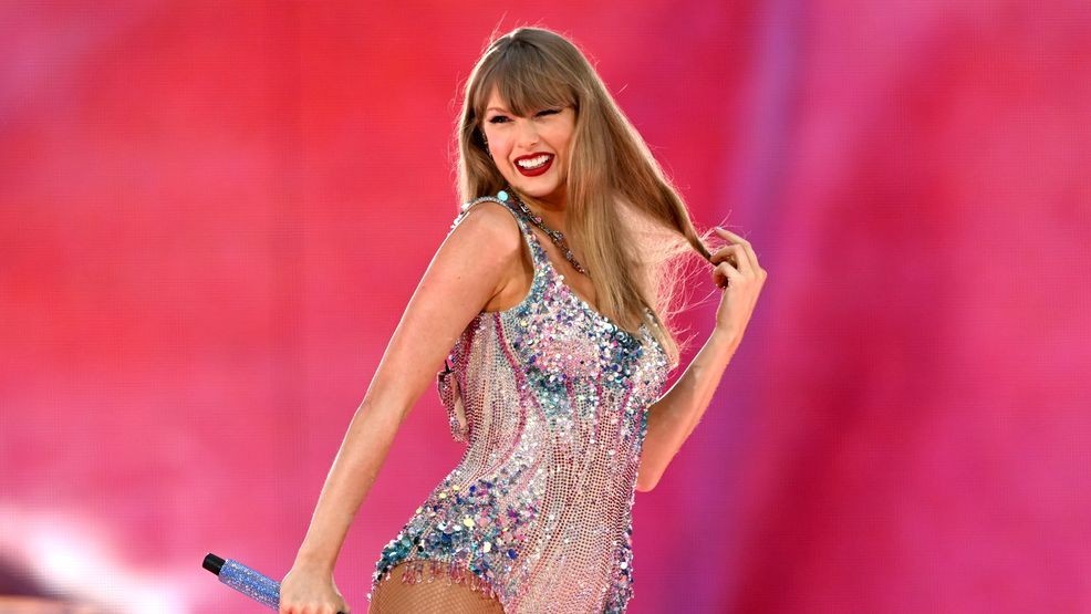 Fans think Taylor Swift has a hidden cameo in "Happy Gilmore 2." (Photo by Kate Green/Getty Images)