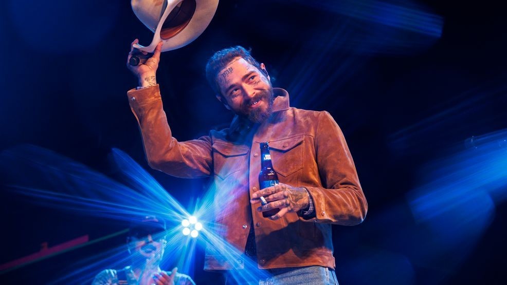 Post Malone has plans to open Nashville's largest entertainment venue.(Photo by Christopher Polk/Penske Media via Getty Images)