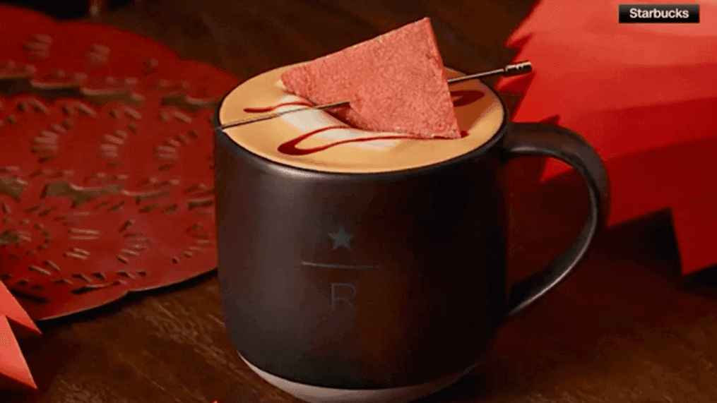 Starbucks releases pork-flavored latte inspired by Lunar New Year (Starbucks via CNN Newsource){ }